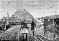 The Albanian Question: Tusi, offered in exchange for Gusinje, 1880. Creator: Unknown