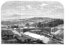 The Albert Edward Bridge of the Coalbrookdale Railway over the Severn, 1864. Creator: Unknown