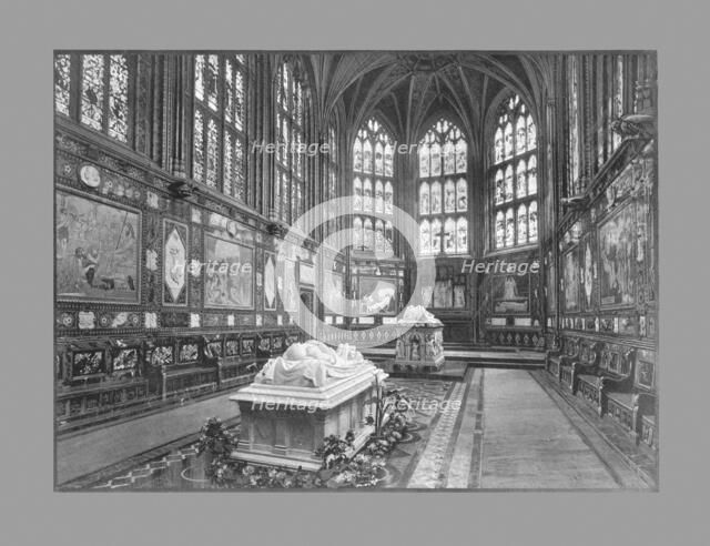The Albert Memorial Chapel, Windsor, c1900. Artist: GW Wilson and Company.