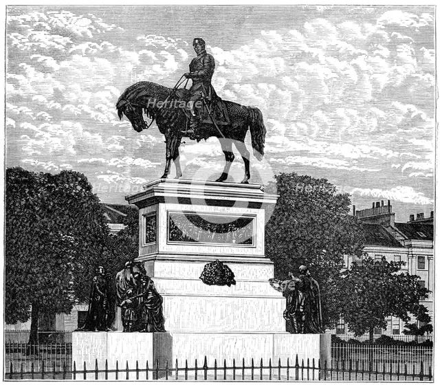 The Albert Memorial, Charlotte Square, Edinburgh, 1900. Artist: Unknown