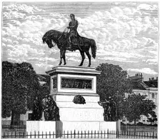 The Albert Memorial, Charlotte Square, Edinburgh, 1900