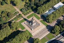 The Albert Memorial in Kensington Gardens, Kensington, London, 2021. Creator: Damian Grady