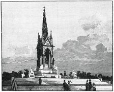 The Albert Memorial, Kensington, London, 1900