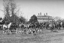 The Albrighton Hounds: A Meet at Stretton c1903, (1903)
