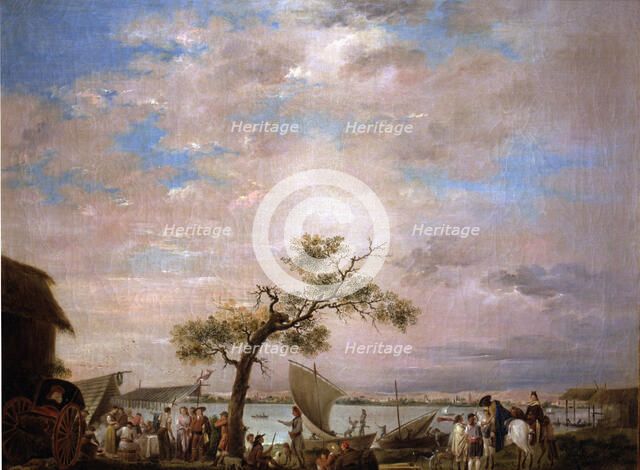  'The Albufera of Valencia' by Antonio Carnicero.