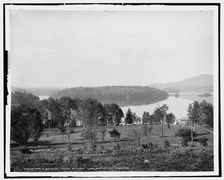 The Algonquin, Lower Saranac Lake, Adirondack Mountains, c1904. Creator: Unknown