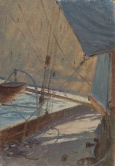 The Alda to starboard, c.1905. Creator: Henry Brokman