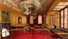 The Aldermen's Court Room, Guildhall, City of London, 1886.Artist: William Griggs