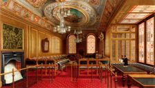 The Aldermen's Court Room, Guildhall, City of London, 1886.Artist: William Griggs