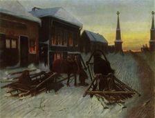 The Ale-house at the Toll-bridge 1868, (1965). Creator: Vasily Perov