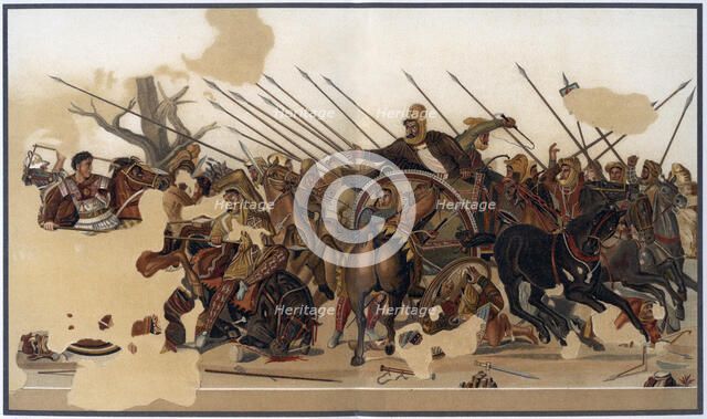 The Alexander Mosaic, c79 AD, (1902). Creator: Unknown.