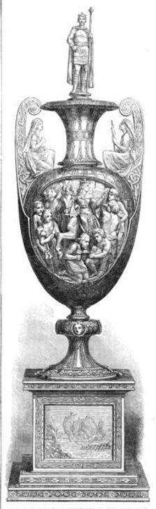 The Alexandra Vase, presented to the Princess of Wales by the Danish residents...Great Britain, 1864 Creator: Unknown