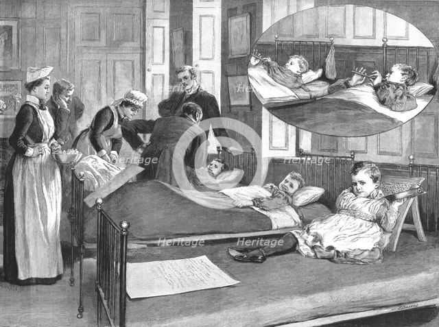 ''The Alexandra Hospital for Children with Hip Disease; The Schachnar Ward -- The Morning Round', 18 Creator: Unknown.