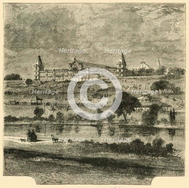 'The Alexandra Palace (1876)', c1876. Creator: Unknown.