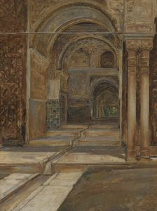 The Alhambra in Granada, 1901. Creator: Emile Vloors