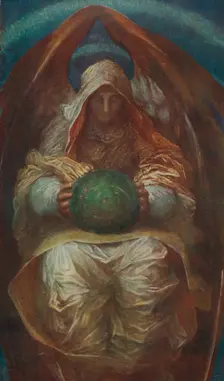 The All-Pervading c1887, (1912). Artist: George Frederick Watts