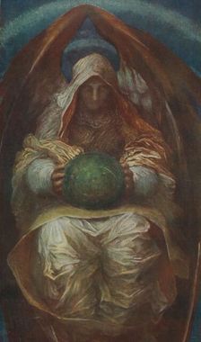 The All-Pervading c1887, (1912). Artist: George Frederick Watts