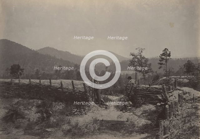 The Allatoona Pass, Georgia, 1860s. Creator: George N. Barnard.