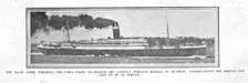 The Allan Liner Virginian, the First Vessel to Receive the Wireless Message... April 20, 1912. Creator: Unknown