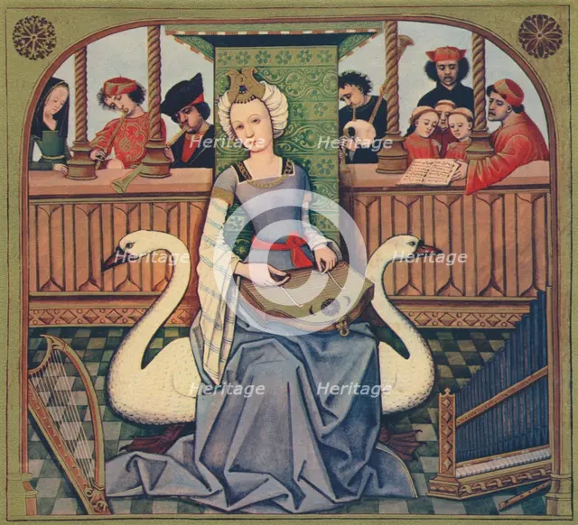 'The Allegory of Music', c1496-1498, (1939). Artist: Robinet Testard.