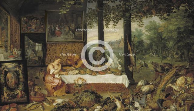 The Allegory of Taste. Artist: Rubens, Pieter Paul (1577-1640)