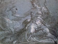 The Allegory of Touch c1516-1570. Artist: Frans Floris