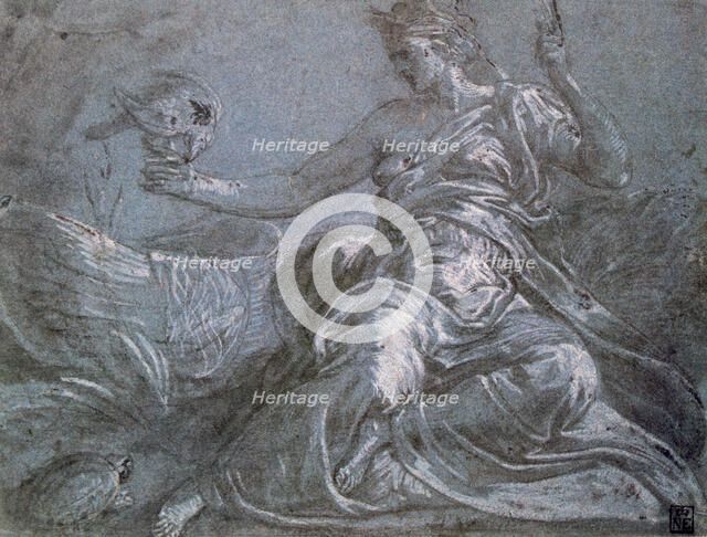 'The Allegory of Touch', c1516-1570. Artist: Frans Floris