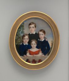 The Allen Children, 1847. Creator: John Carlin