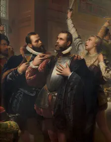 The Alliance of the Noblemen in 1566, (19th century). Creator: Edouard de Bièfve