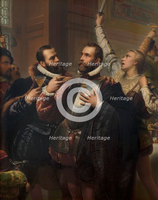 The Alliance of the Noblemen in 1566, (19th century). Creator: Edouard de Bièfve.