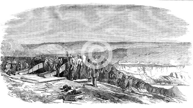 The Allied Troops preparing to silence Inkerman, 1854. Creator: Unknown.