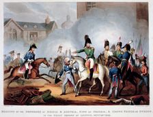 The Allied commanders at Leipzig, 1813 (1815). Creator: Thomas Sutherland