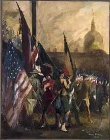 The allies, 1930. Creator: Andre Mare