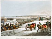 The Allies before Dantzic in Winter 1818. Creator: Matthew Dubourg