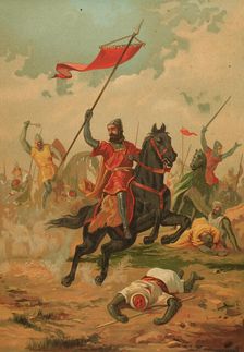 The Almogavars in Greece, 13th century, (1890). Creator: Unknown