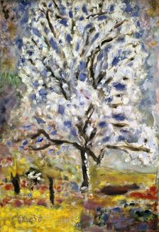 The Almond Tree in Blossom 1947. Artist: Pierre Bonnard
