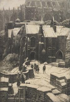 The Almonry, 1925. Creator: Frederick Landseer Maur Griggs