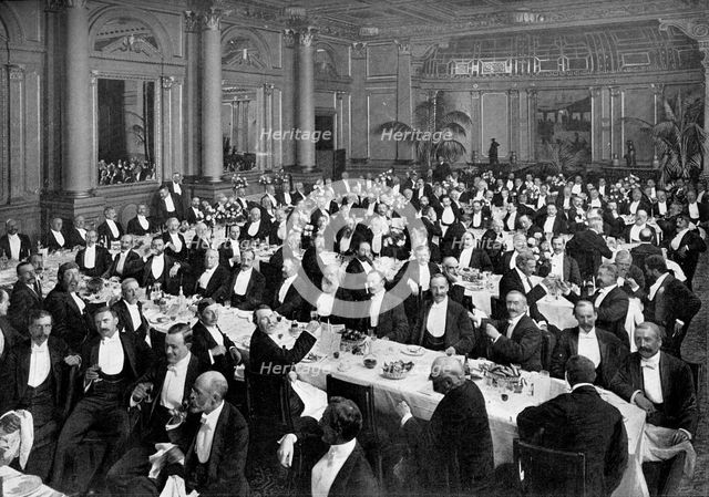 'The Alma Tadema Banquet', 1899 (1900). Artist: Fradelle & Young