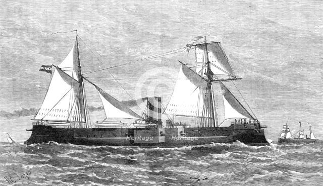 The Almirante Brown, double-screw ram, for the Argentine government, 1881. Creator: Unknown.