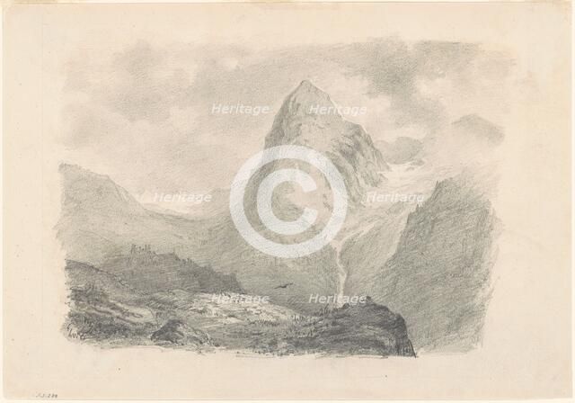 The Alps [recto], 1868-1869. Creator: John Singer Sargent.