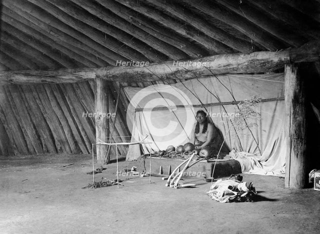 The altar, 1908, c1908. Creator: Edward Sheriff Curtis.