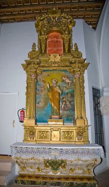 The altarpiece in Corpus Christi (Old Main Synagogue), Segovia, Spain, 2007. Creator: Samuel Magal