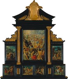 The Altarpiece of the Holy Cross, c1603-c1605. Creator: Adam Elsheimer