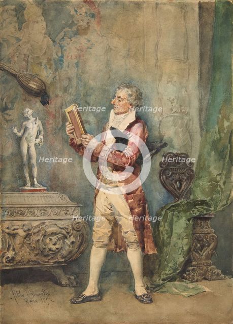 The Amateur, ca. 1863-1925. Creator: Attilio Simonetti.