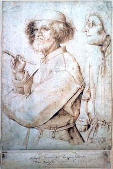 The Amateur Painter c1562. Artist: Pieter Bruegel the Elder
