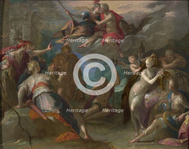 The Amazement of the Gods, 1590s. Artist: Aachen, Hans von (1552-1615)