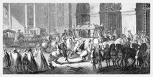 The Ambassador's Reception At Versailles, (1885).Artist: Parrocel