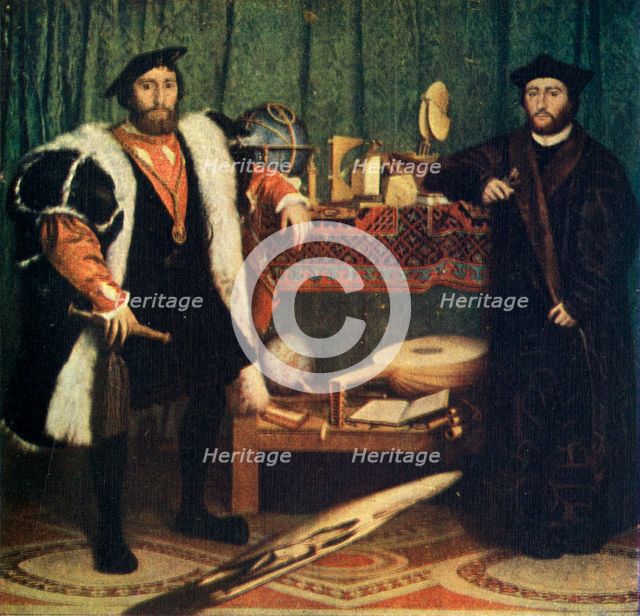 'The Ambassadors', 1533, (1909). Artist: Hans Holbein the Younger.