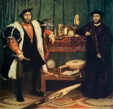 The Ambassadors 1533, (1909). Artist: Hans Holbein the Younger