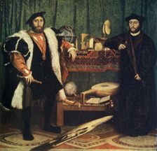 The Ambassadors 1533, (1909). Artist: Hans Holbein the Younger
